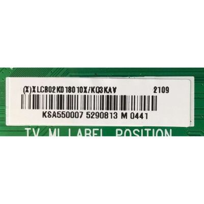 MAIN PARA TV VIZIO NUMERO DE PARTE XLCB02K018 / 715GB722-M0C-B00-004B / (X)XLCB02K018010X / KQ3KAV / KSA550007 / PANEL TPT550WR-QVN10.U REV:SB0X / MODELO M55Q7-J01 LTYWG9KX / M55Q7-J01 - Imagen 2